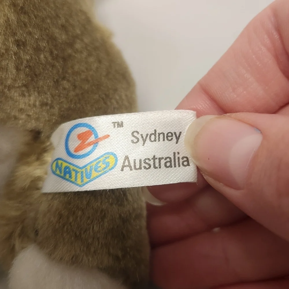 7” Made in Australia Kangaroo Plush Stuffed Animal